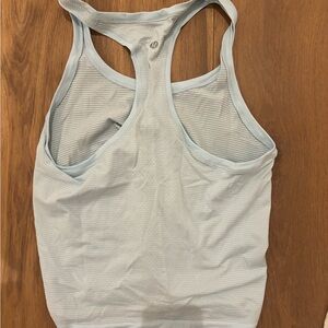 Light Blue Athletic Tank Top